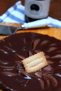 Torta cioccolato e pere prunotto