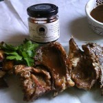 Lamb Chops with Balsamic Jelly