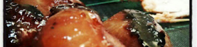 Fesa di Tacchino agrodolce con salsa agrodolce di Ciliegie e Cipolle